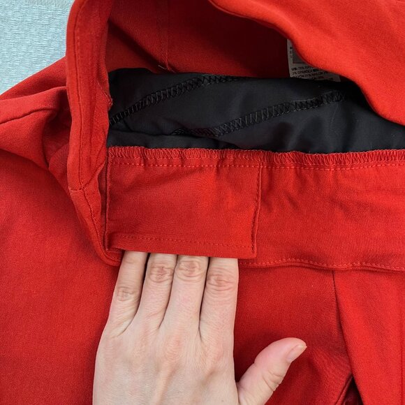 CHICO'S Red Slim Ankle Skinny Casual Pants Slacks Size 4R - Picture 5 of 11